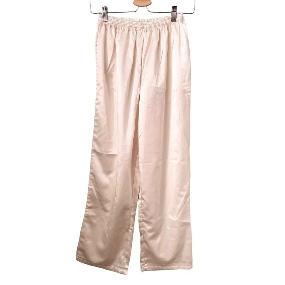 Anthony Richards Embroidered Pajama Set in Size Medium
